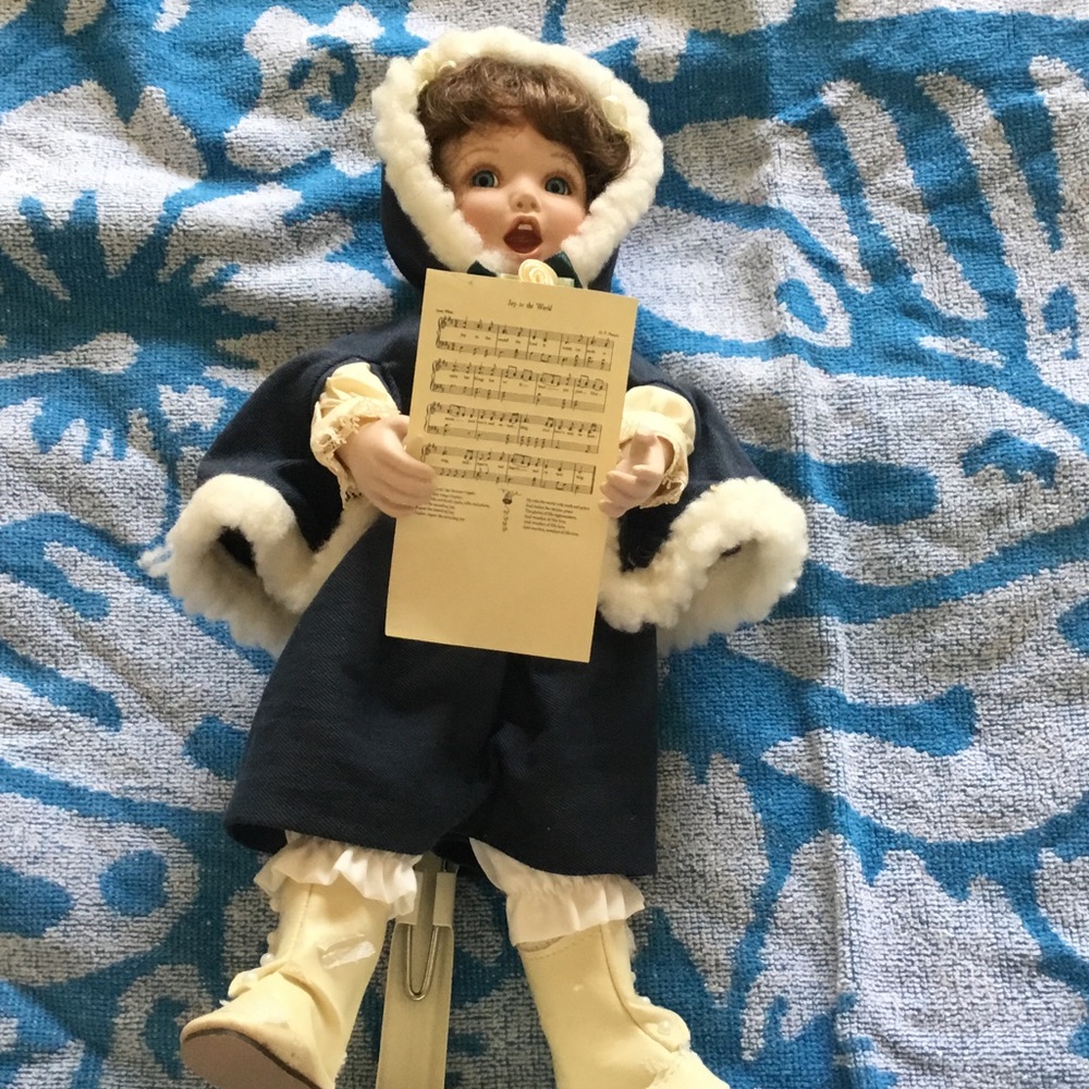 Ashton Drake Galleries Christmas Caroling Doll
